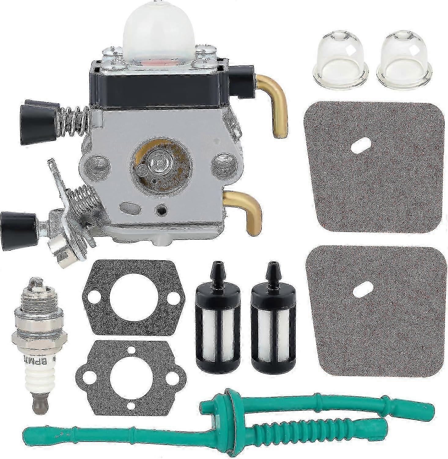 Carburateur FS45 HS45 pour STHIL FS55R FS38 FS55 FS46 HL45 FS45C FS46C FS55C FS55RC KM55 KM55R Coupe-bordures Weed Eater C1Q-S97 C1Q-S186 [RbestQ] s202