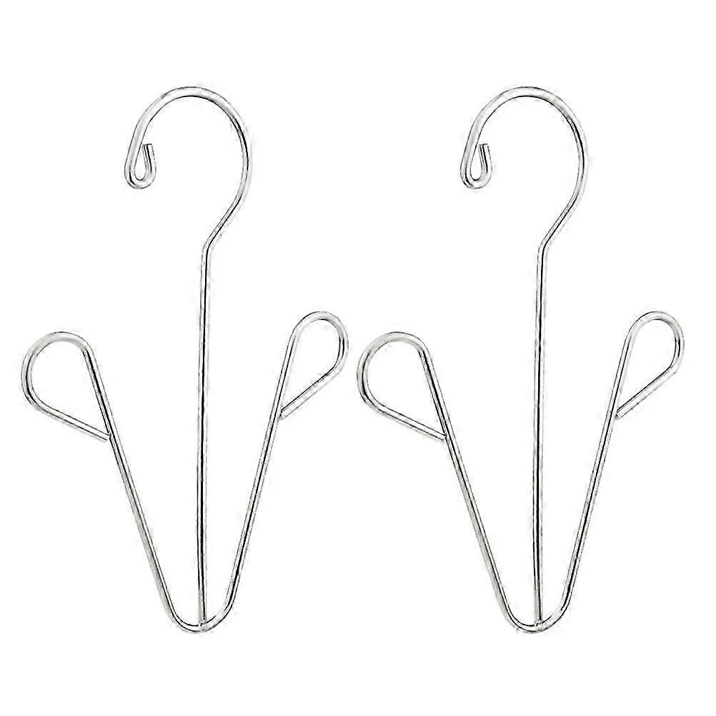 Flat Stainless Steel Boot Stand
