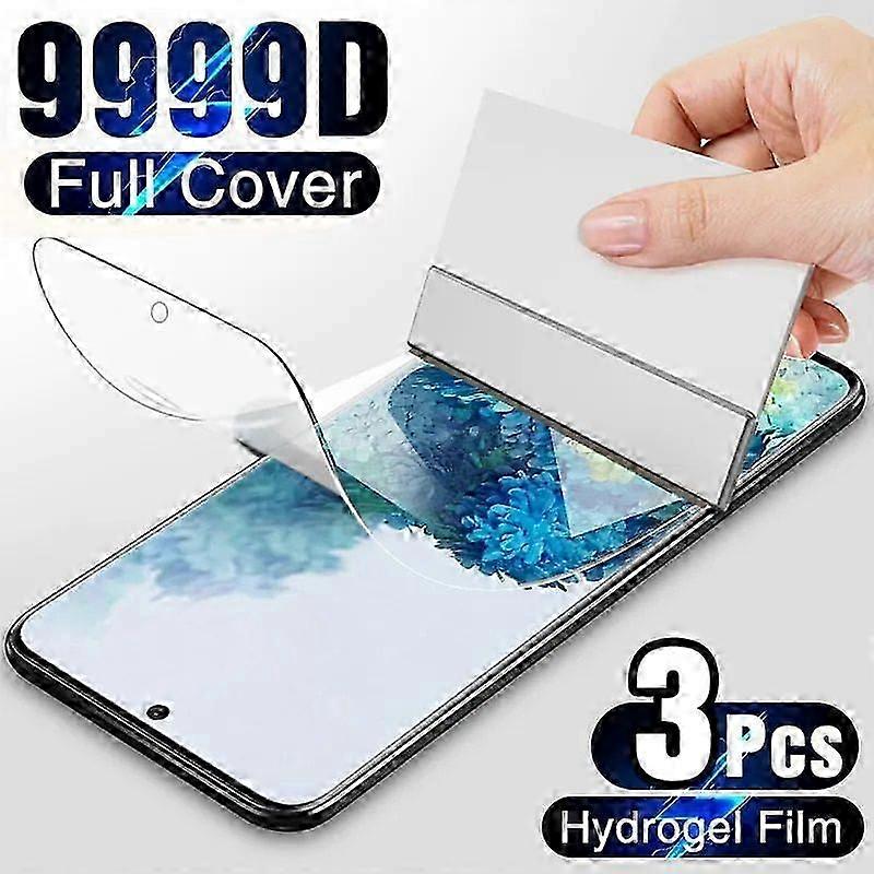 3stk hydrogelfilm for redmi note 9s skjermbeskytter