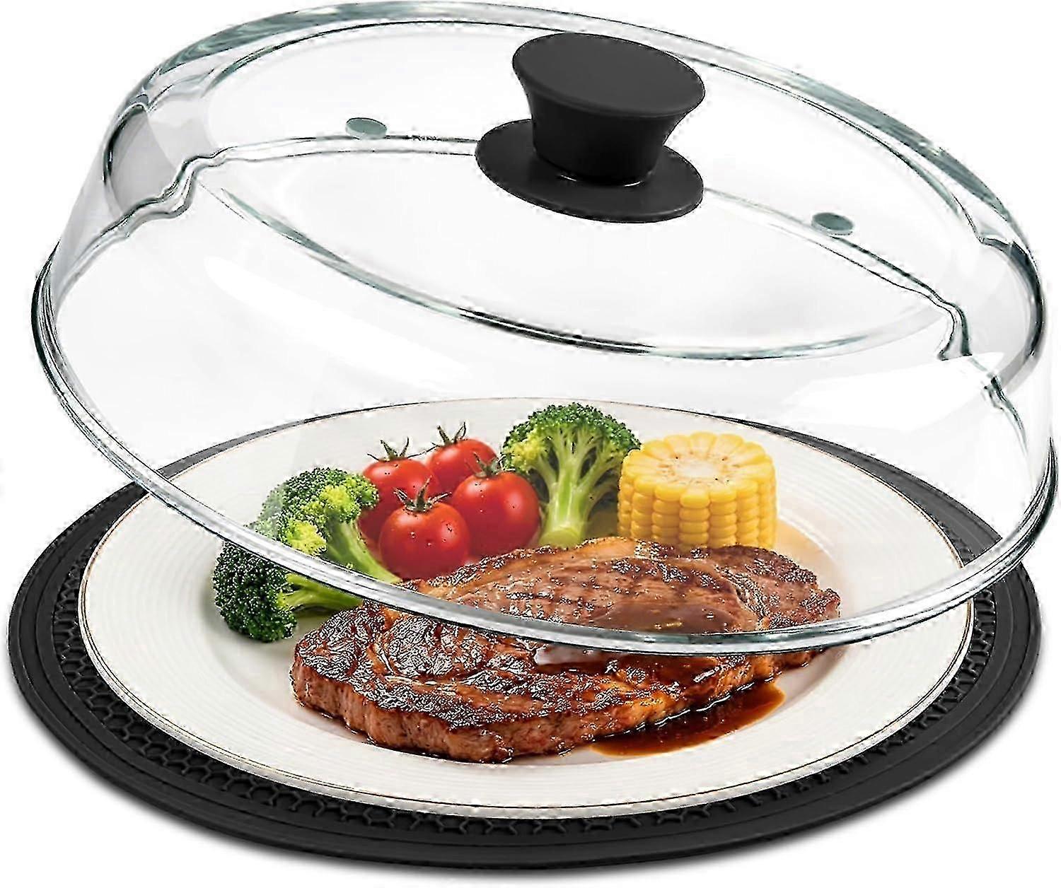 10 Inch Borosilicate Microwave Cover