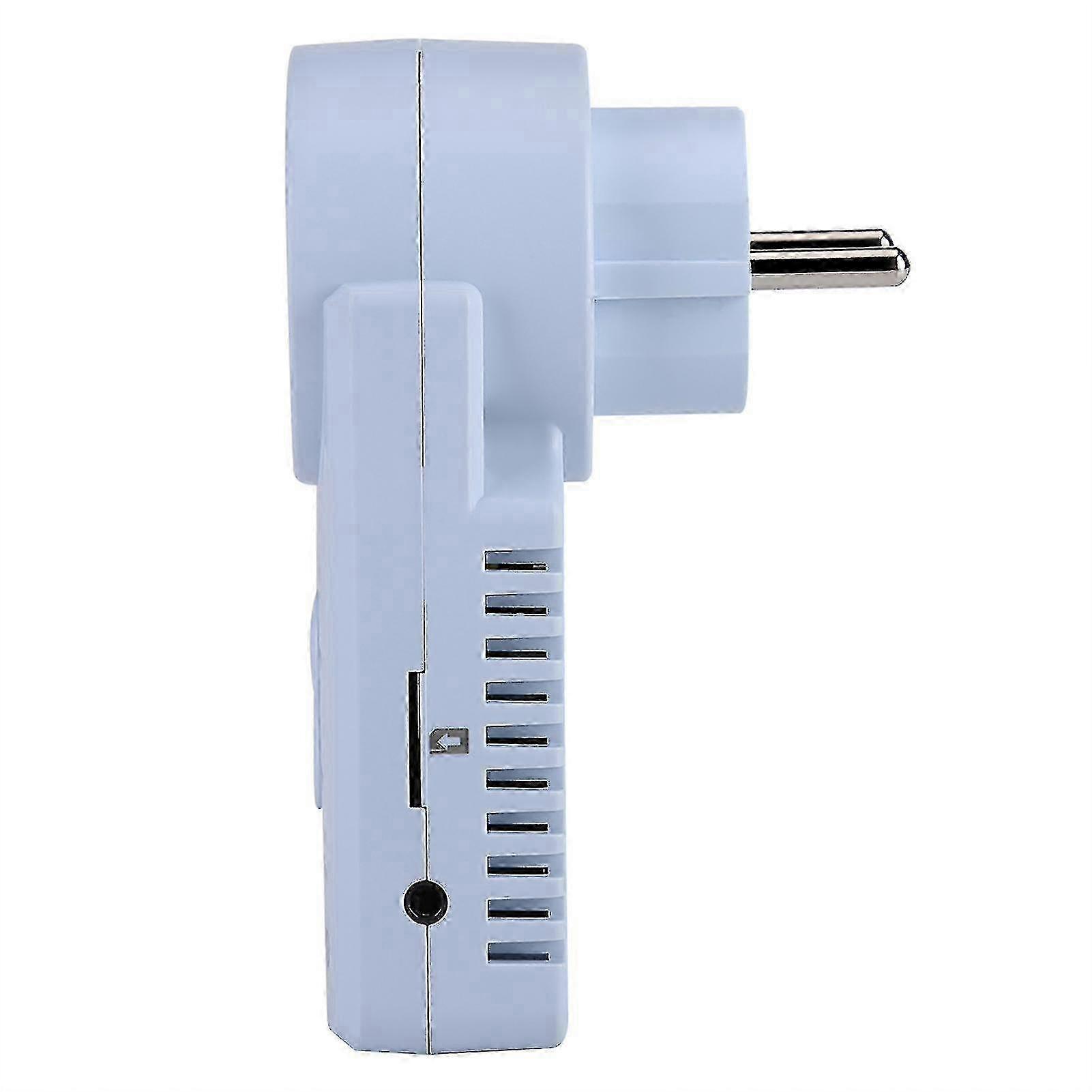 Smart Power Outlet Plug Socket with Temperature Sensor and SMS Command Control