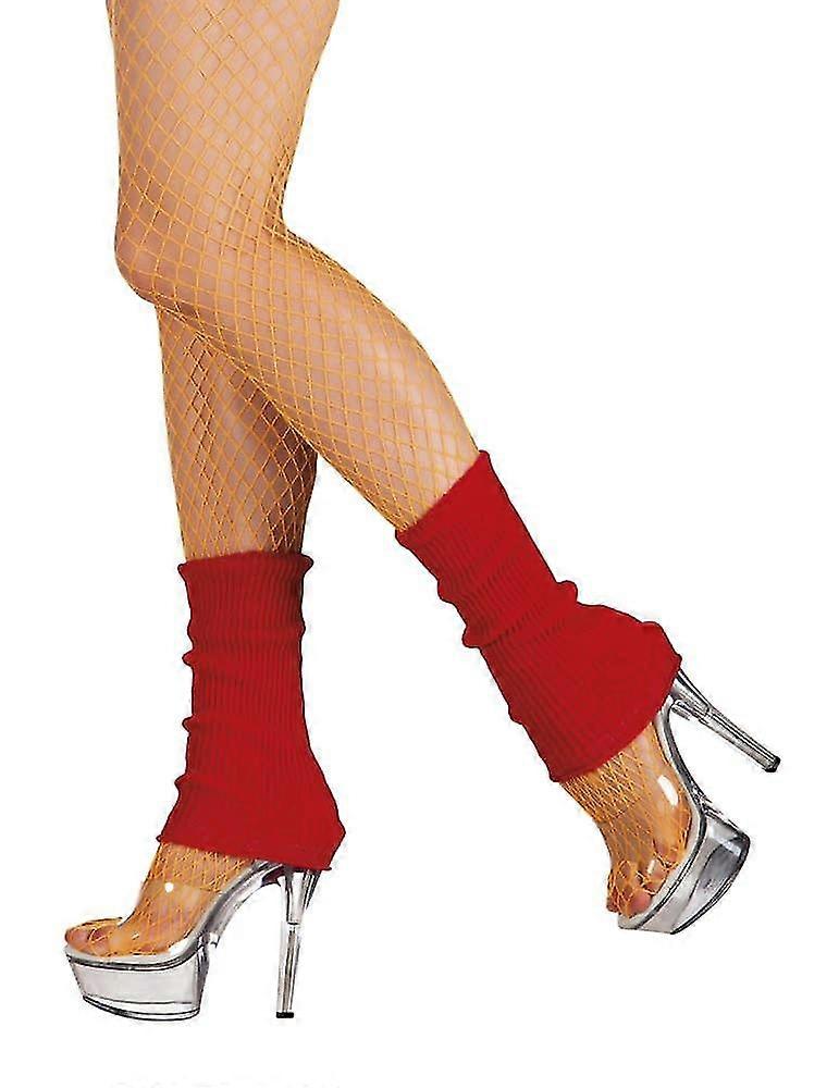 Women's red leggings