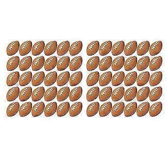 50pcs Rugby Stress Ball, Mini Foam Sports Ball, Foam Sports Ball For School Carnival Reward, Party_Wcxl