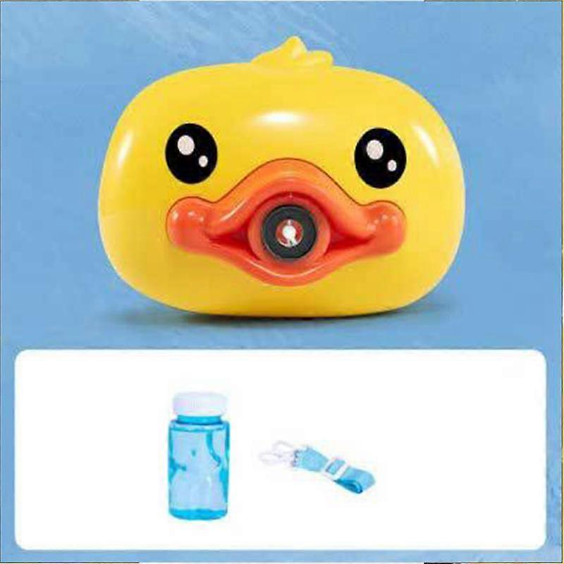 Cute Bubble Camera  Sprayer Waterproof Electric Automatic Bubble Machine Maker