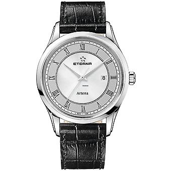 Eternal Artena Swiss Quartz Analog Man Watch with Cowskin Bracelet 2520.41.55.1258