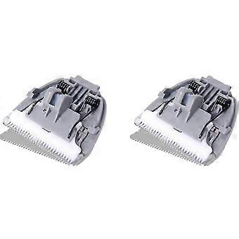 2 Pcs For Cortex Cp-6800 Pet Hair Clipper Ceramic Blade_OpLa1