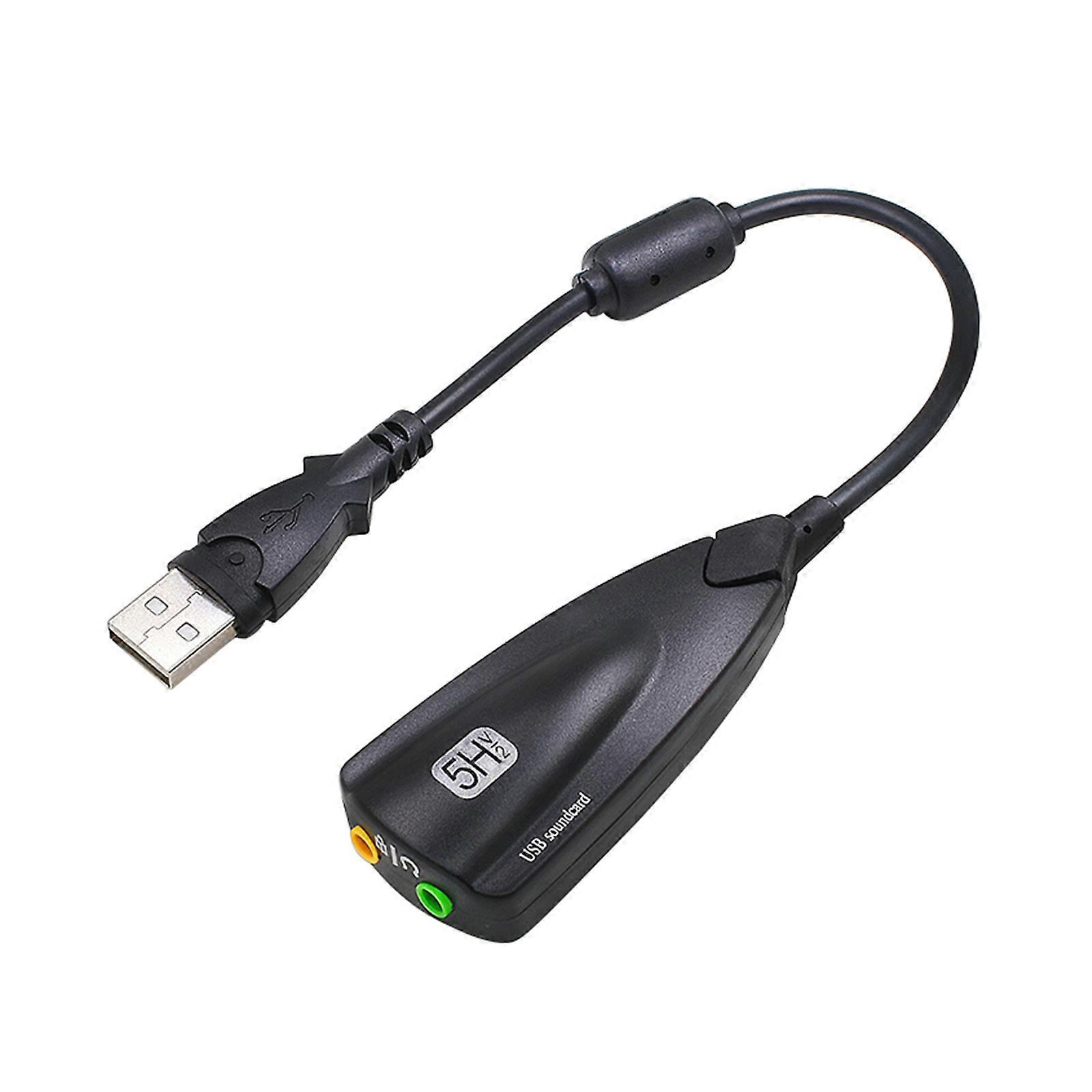 USB 7.1 Sound Card No Driver Needed