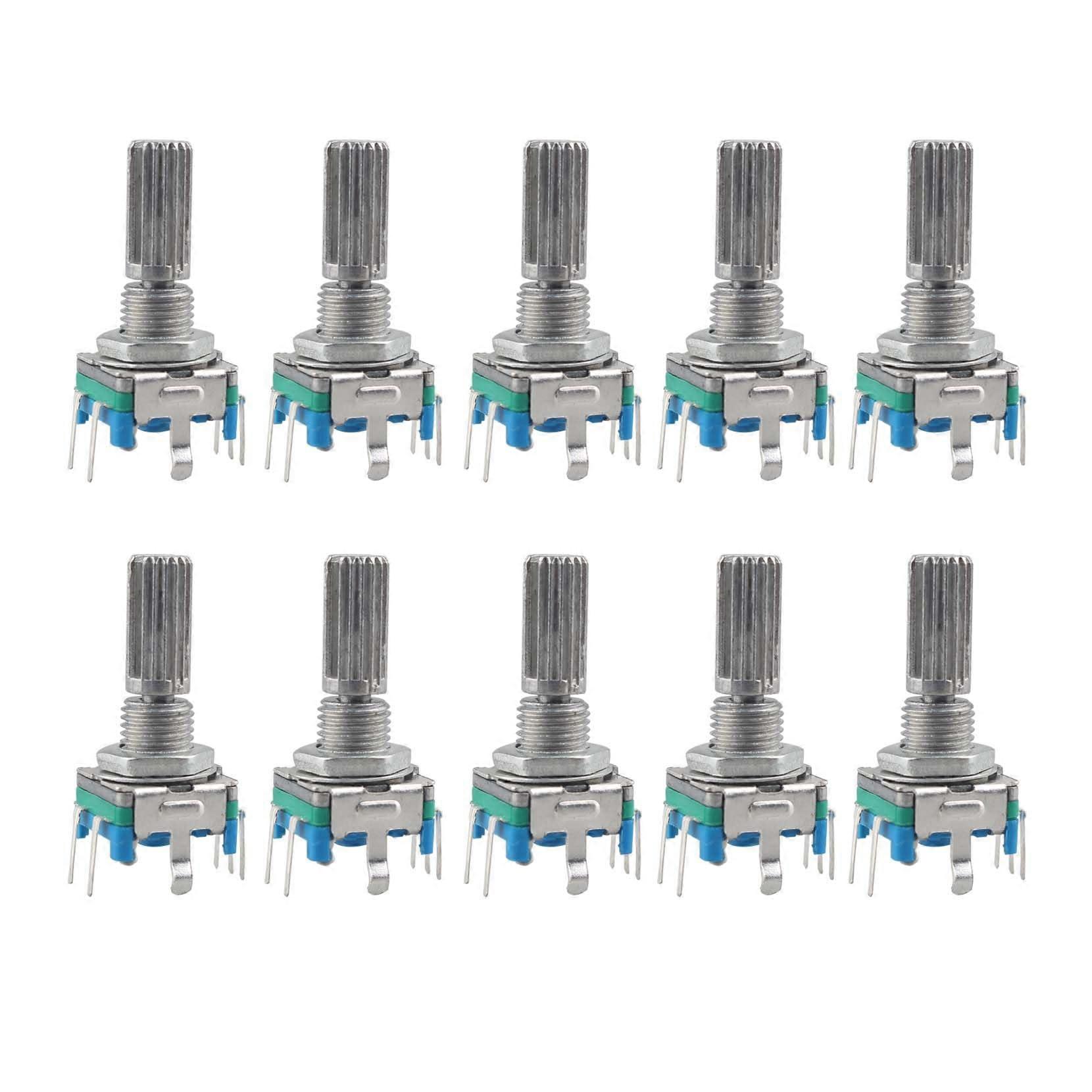 10 Stuks Rotary Encoder Code Switch Audio Digitale Potentiometer EC11