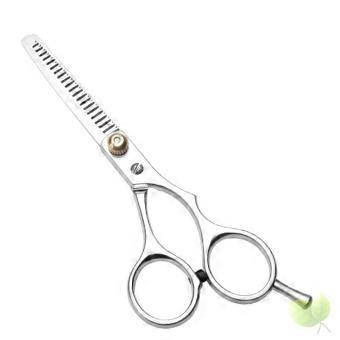 Professional Hair Cutting Scissors Set 2 in 1 Barber Thinning Shears with Storage Bag and Ergonomic Design