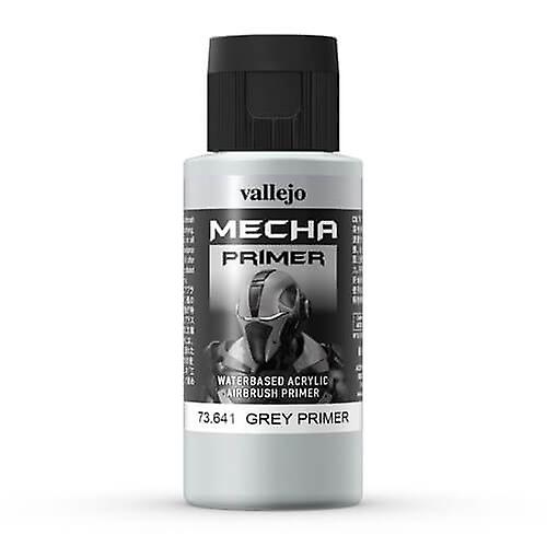 GREY PRIMER Vallejo Mecha Airbrush Innovative Colour Waterbased Acrylic 60mL