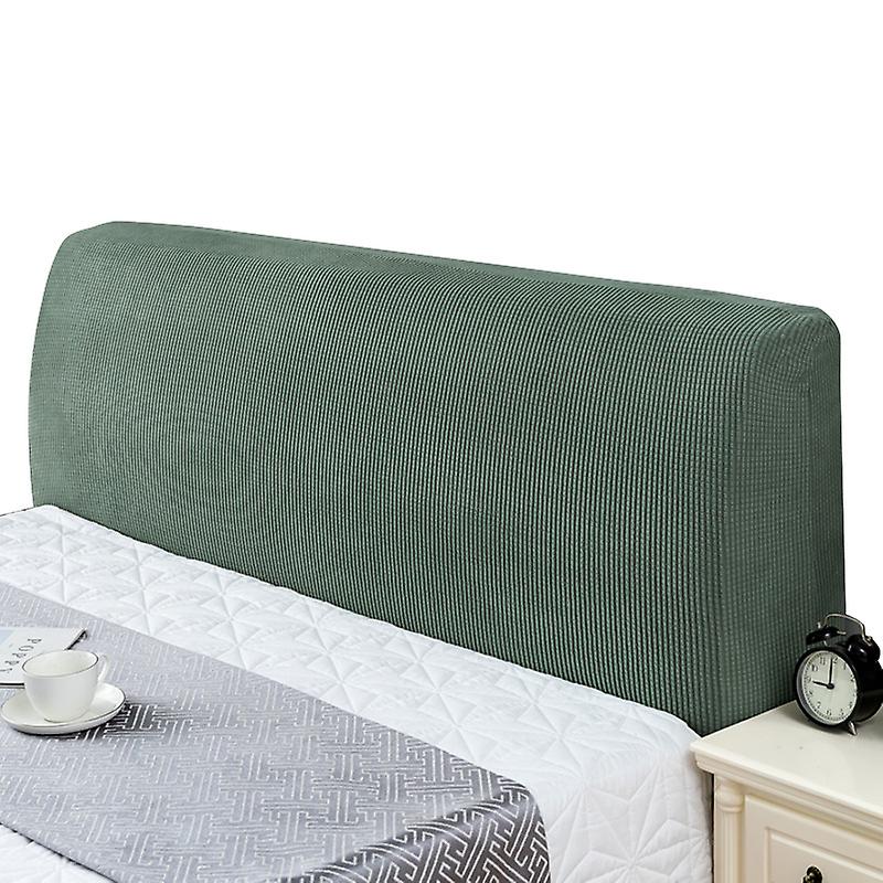 Headboard Covers, Dustproof Protector For Upholstered Headboard(cypress Green Headboard Length:150cm-170cm)lo-ron