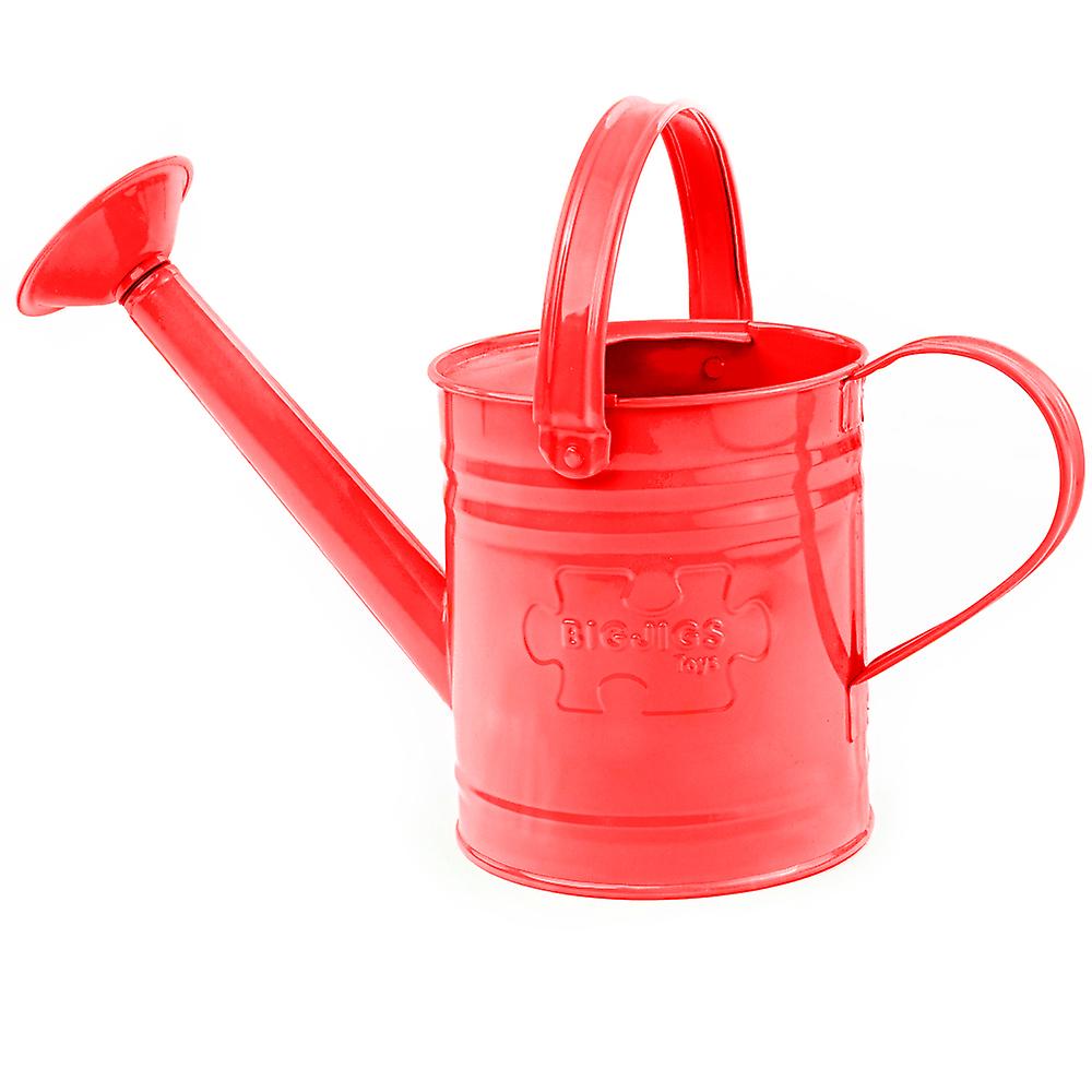 Bigjigs Toys, Children's Red Watering Can, Kids Gardening Tools, Outdoor Toys