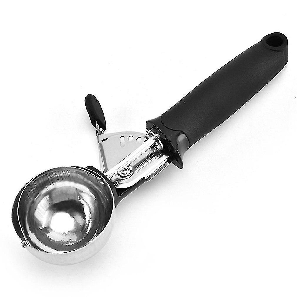 Stainless Steel Ice Cream Scoop Metal Ice Cream Scoop Cookie Spoon Melon Scoop Kitchen Stacks