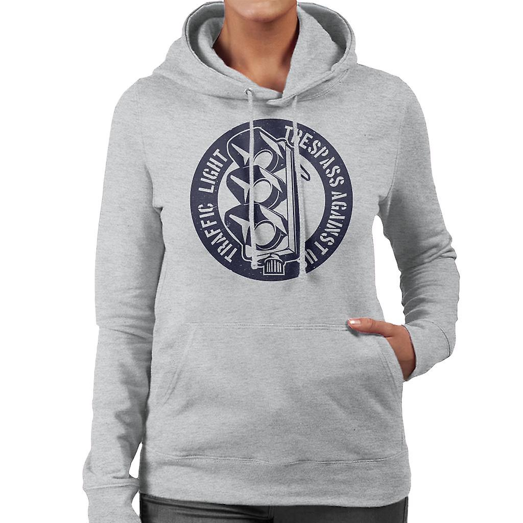 Lyskrysset kvinners Hettegenser