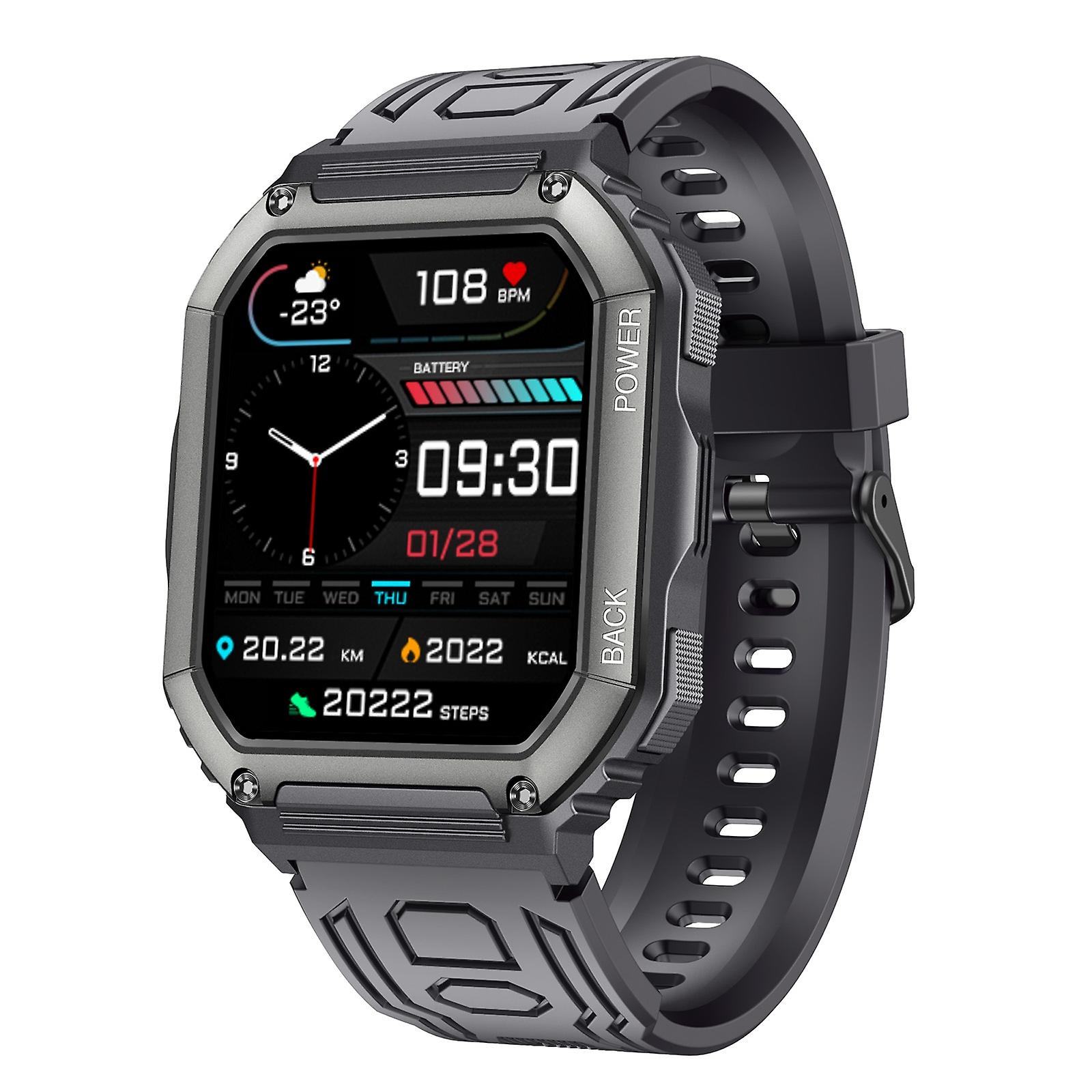 KR06 Waterproof Pedometer Sport Smart Watch