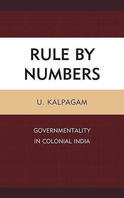 Rule By Numbers von U. Kalpagam Taschenbuch