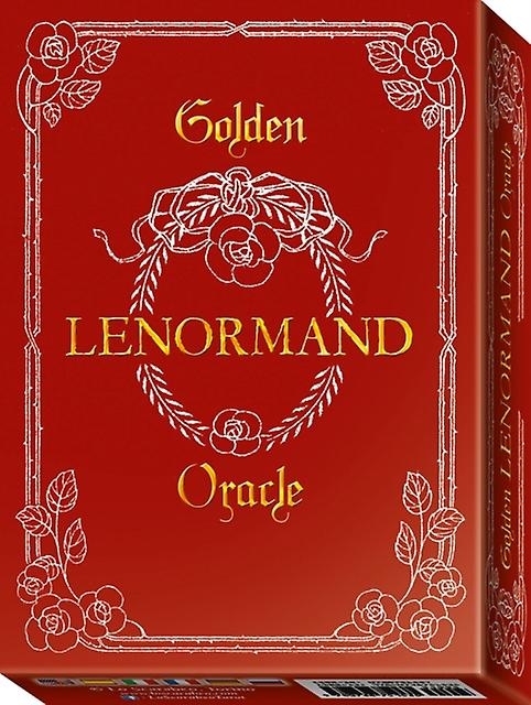 Golden Lenormand Oracle by Lunaea Lunaea Weatherstone Weatherstone Cards Book