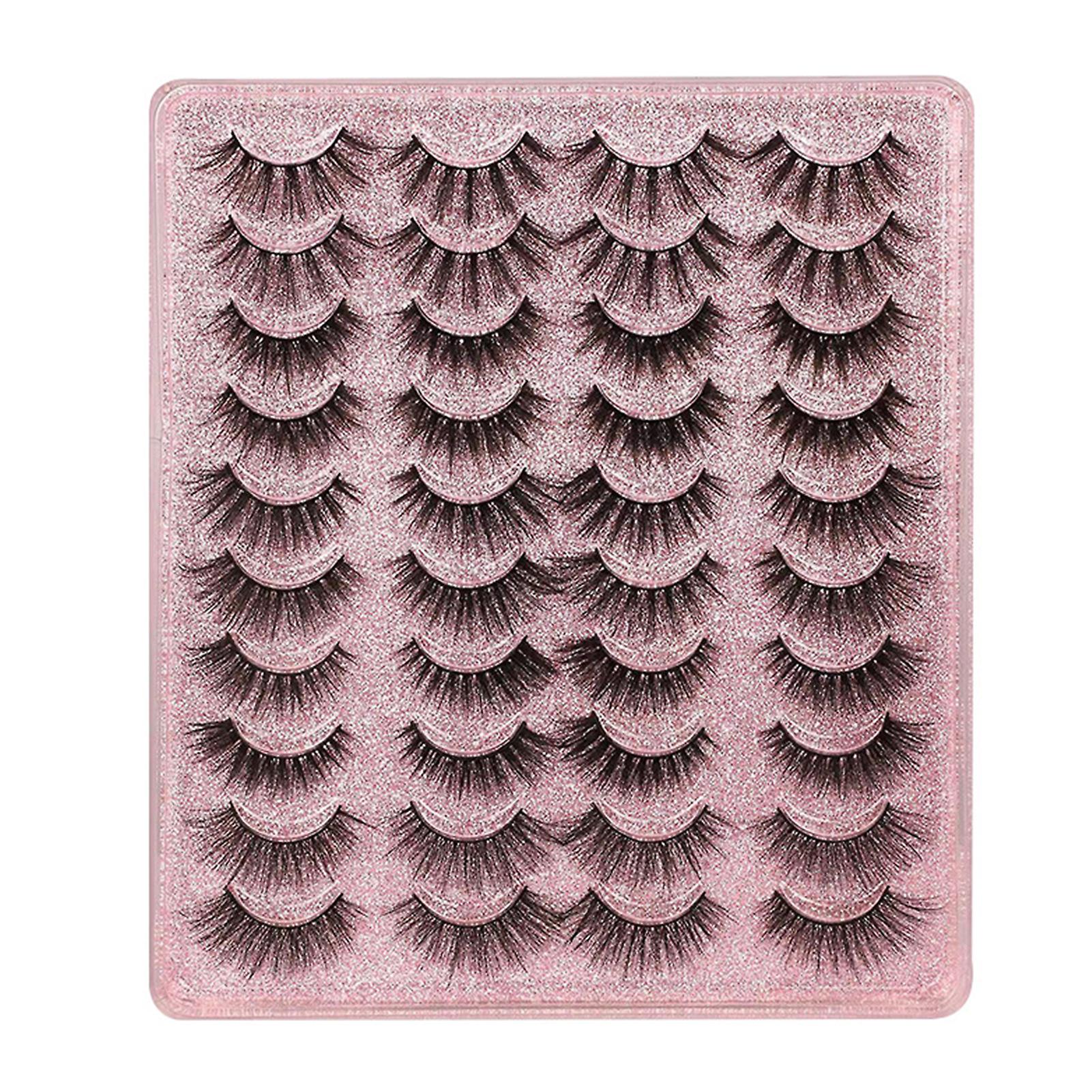 Realistic-looking False Eyelashes Reusable Easy To Fit Eye Shape Eyelashes