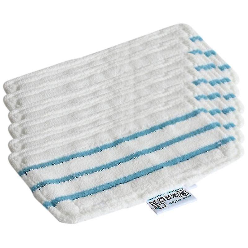 6pcs Mop Pads Compatible with Black & Decker Steam Mop Fsm1610 Fsm1630 Washable and Reusable Replace