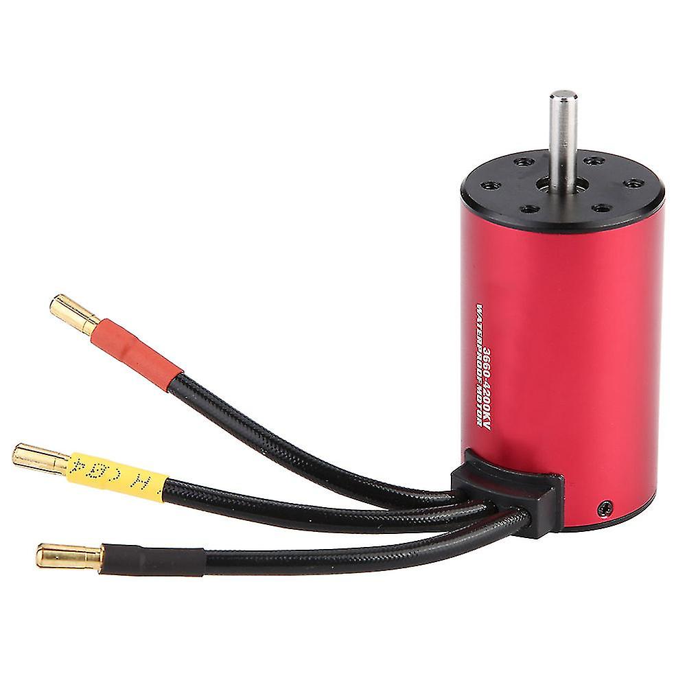 Surpass 3660 Waterproof Brushless Motor For 1 / 10 1/8 Rc Car (4200kv)