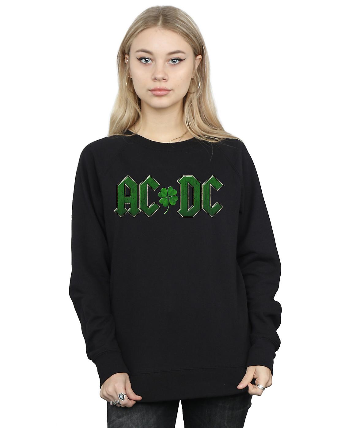 AC/DC Women's Shamrock Logo Sweatshirt