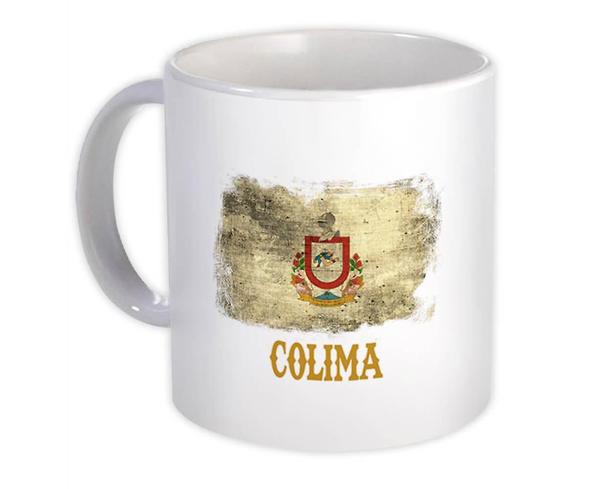 Gift Mug: Colima Mexico Distressed