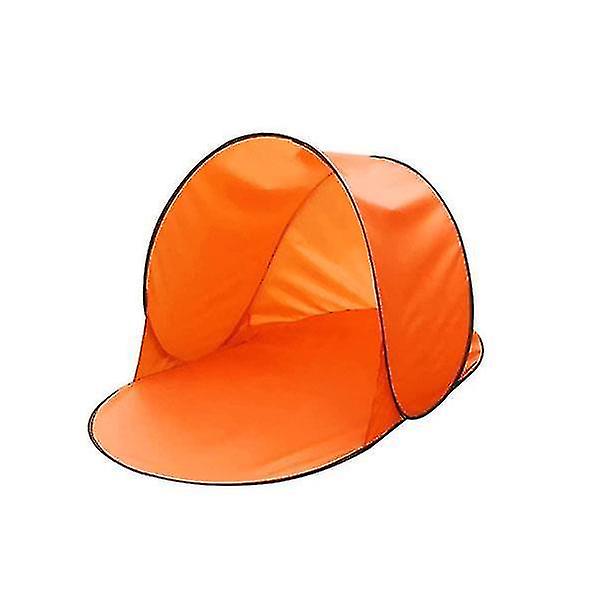 Single Freizeit Sonnenschutzzelt Stahldrahtzelt Orange