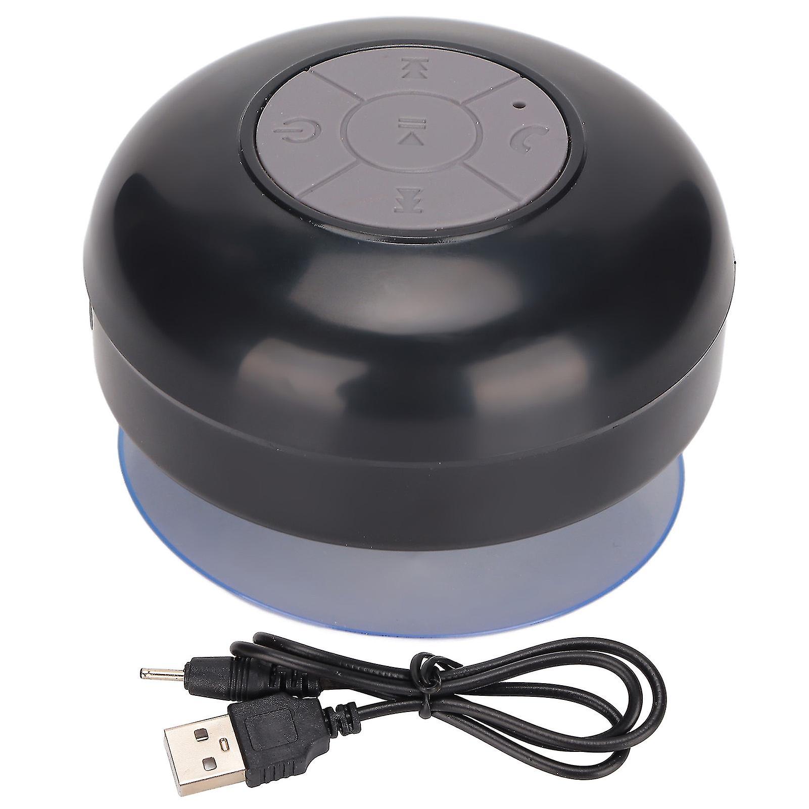 Wireless Speaker With LED Light Show For Poolside Fun, 12-Hour Battery Life Speaker Waterproof Bluetooth Shower Speaker With Crispy High Note Clear