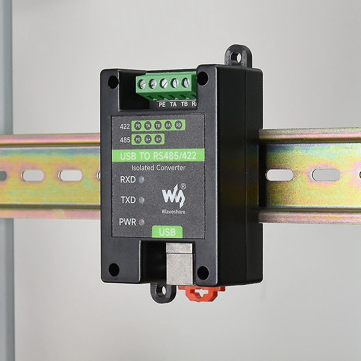 Usb To Rs485/422 Rail-type Industrial Isolated Converter Ft232/sp485 Chip Ft232rnl 300bps-3mbps Us