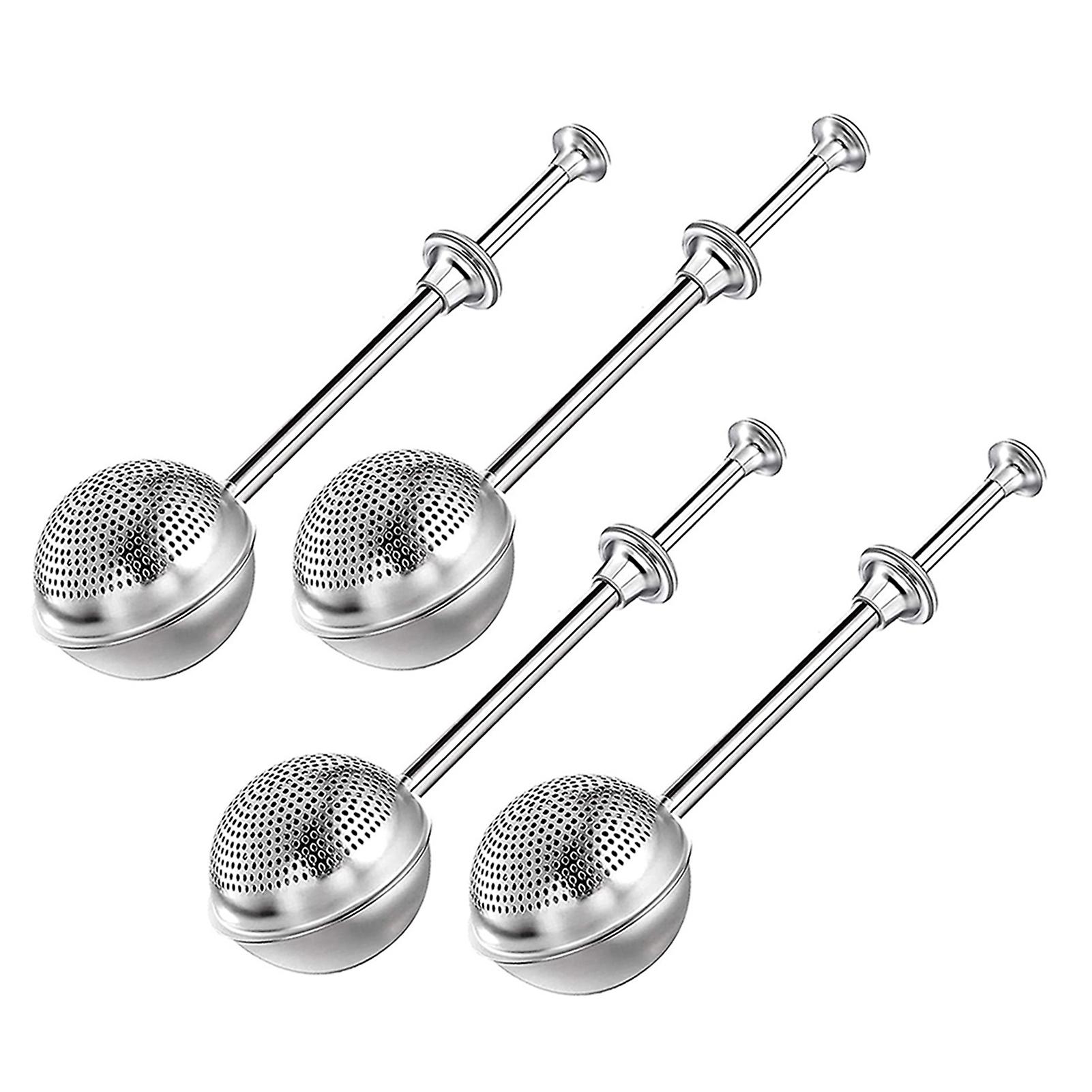 2/4 Piece Icing Sugars Shaker Duster Set Multi-Purpose Powder Mesh Sieve Tool Baking Accessories