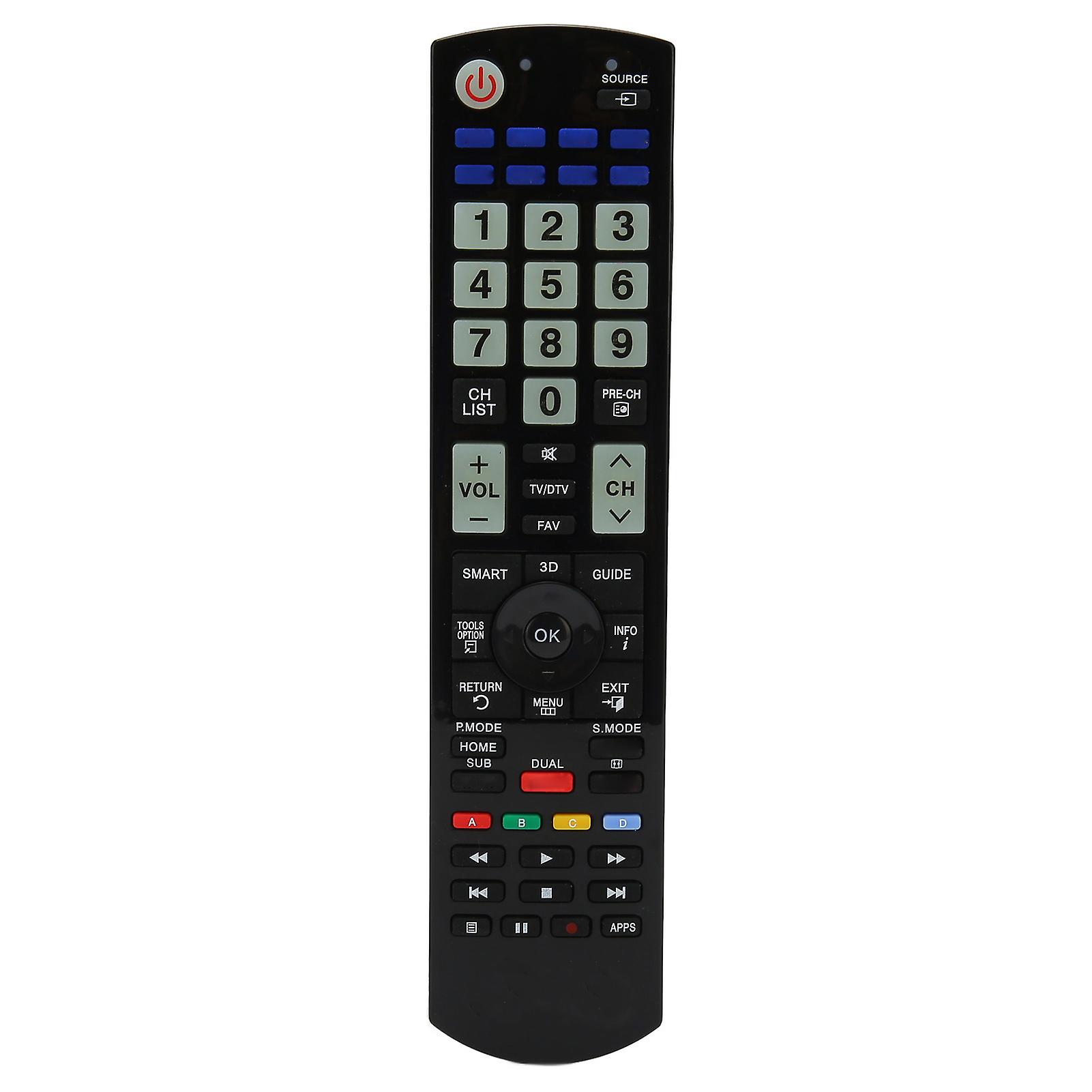 Universal TV Remote Control - Ergonomic, Lightweight, Long Range, Easy Setup, Durable