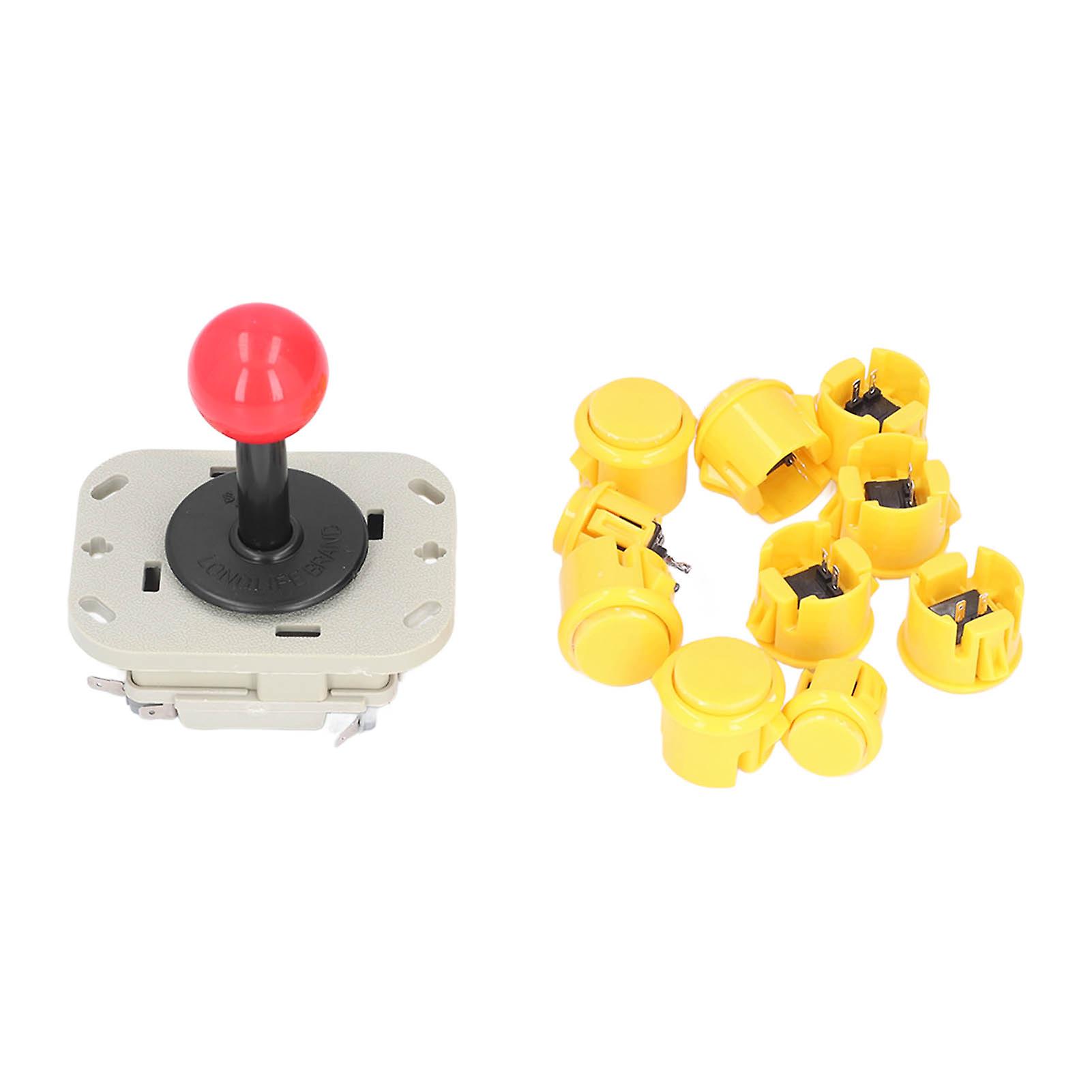 Arcade Stick Mechanical Button 50M Taps Comfortable Grip