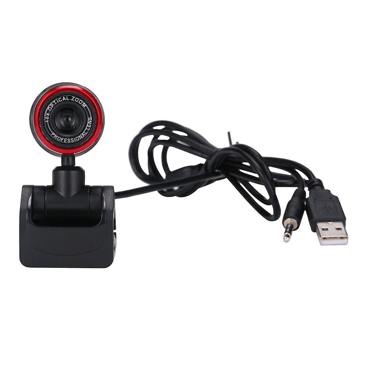 1080P HD Webcam USB Computer Web Camera For PC Laptop Desktop With Microphone
