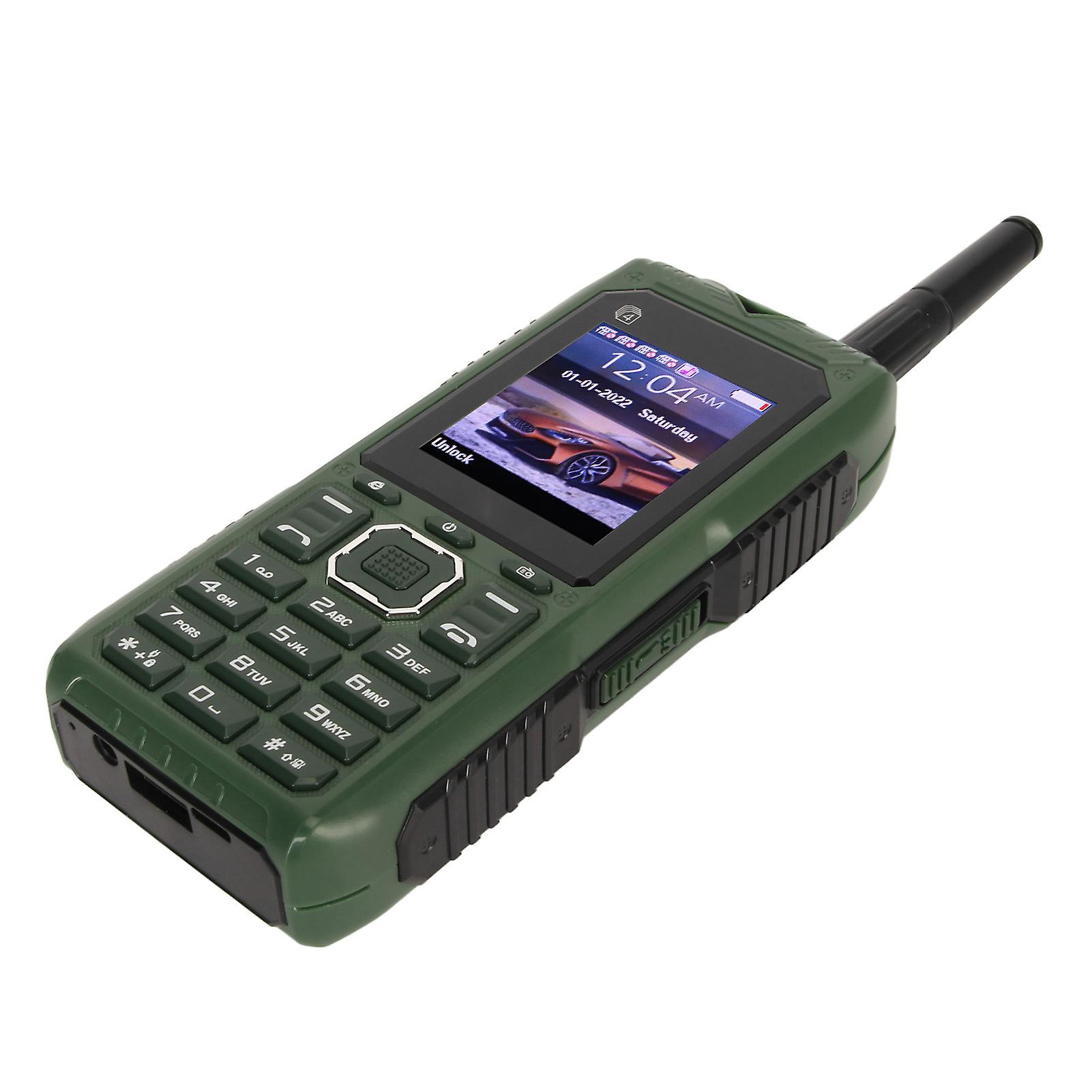 ロック解除済みシニア向け携帯電話 2G レトロ 4カード 4スタンバイ 2400mAhバッテリー 大型ボタン アンテナ付き 高齢者向け キッズ向け