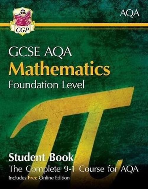 New Gcse Maths Aqa Student Book Foundation With Fully Worked Answers And Online by CGP Books Paperback Book
