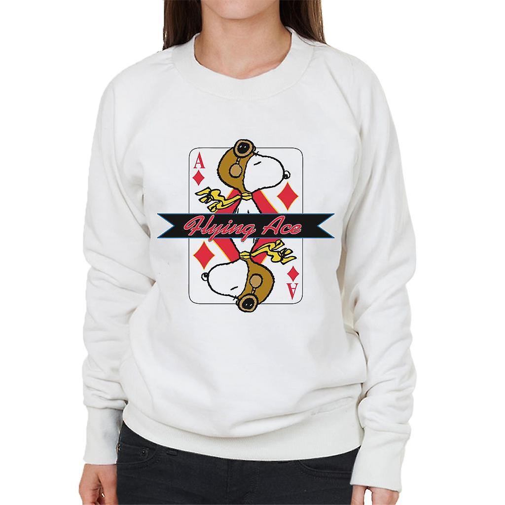 Peanuts Snoopy Flying Ace Women's Sweatshirt