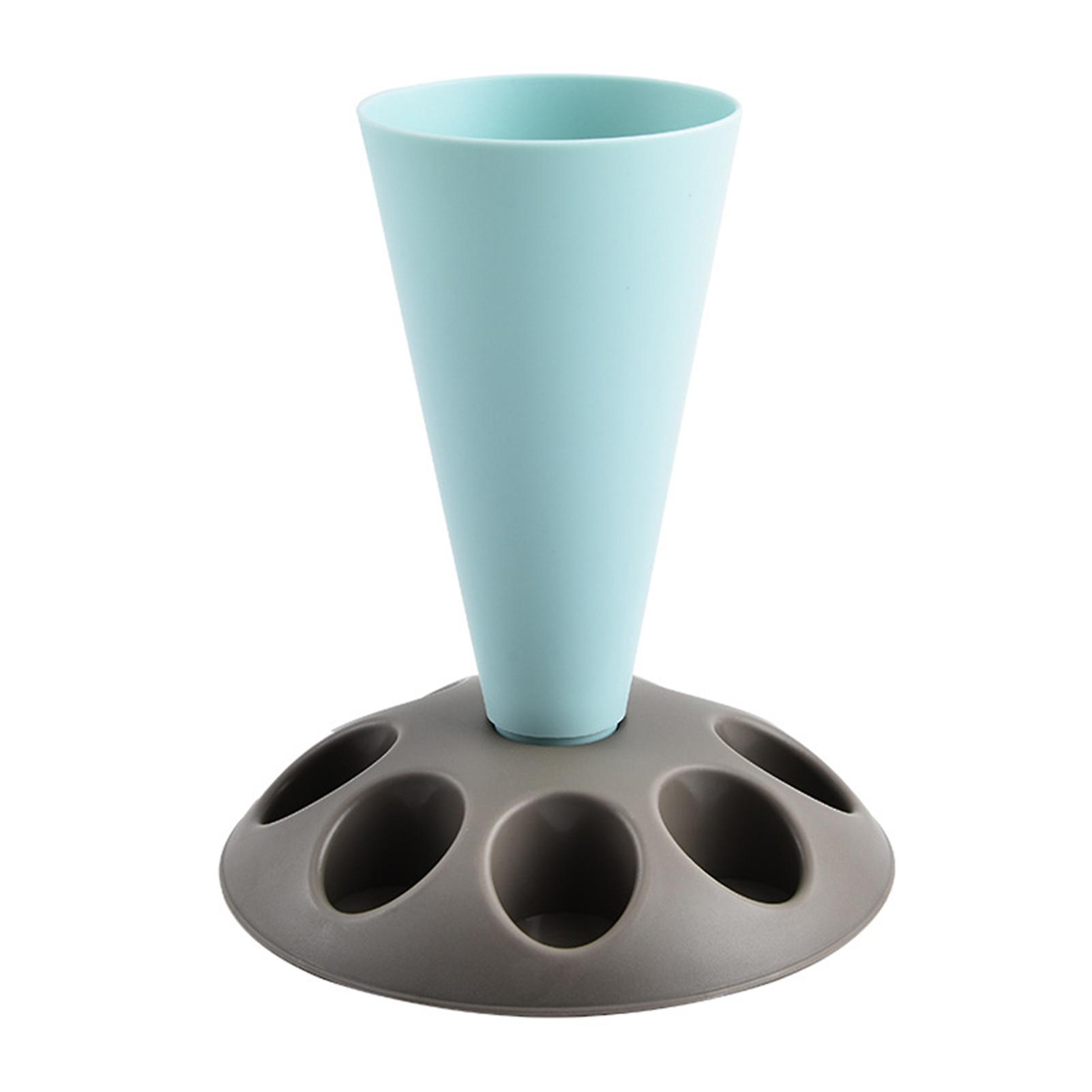 8 Slots Piping Bag Nozzles Storage Bracket Cake Decoratings Kit Pastry Bag Stand for Kitchen Home