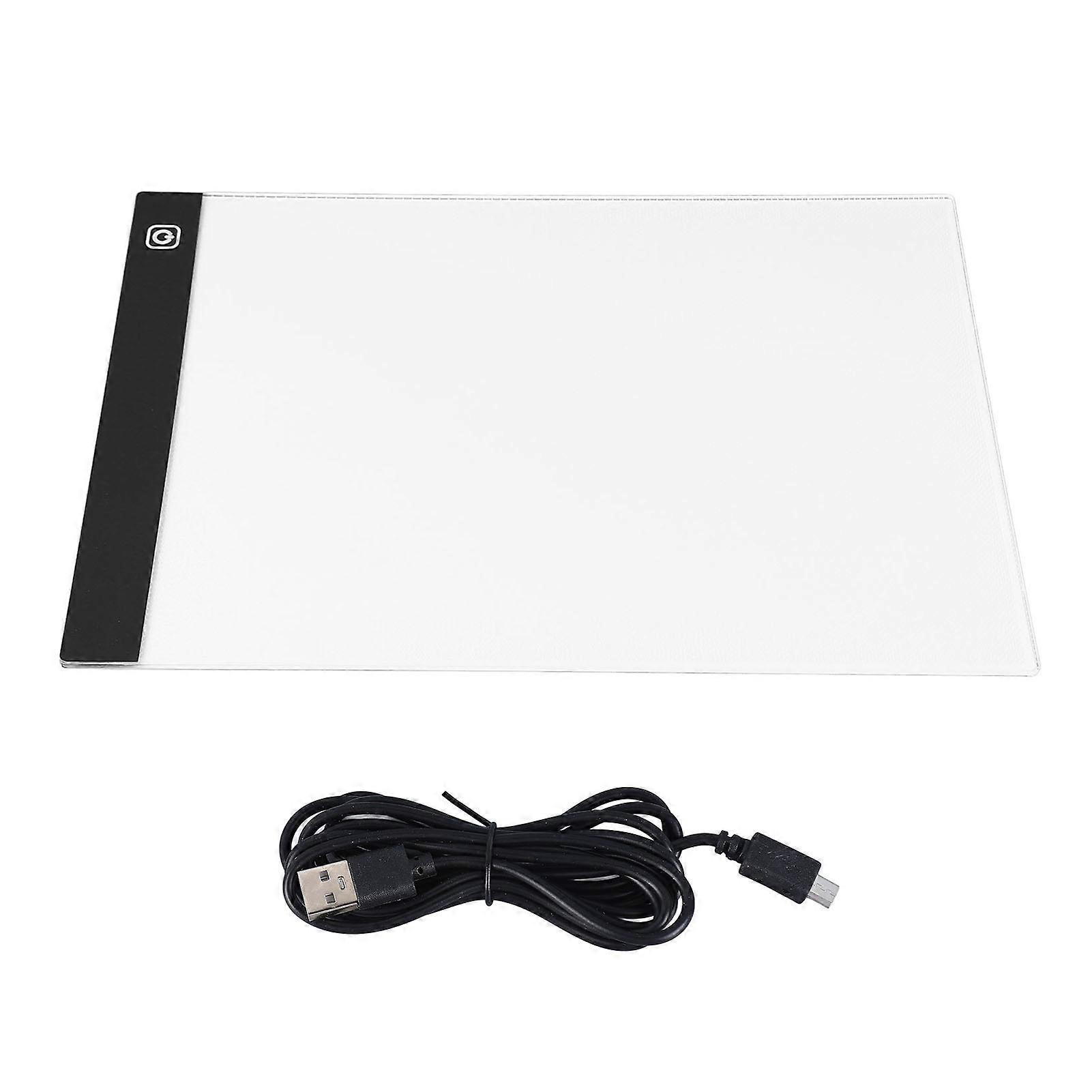 A4 LED Light Box Copy Board USB Powered Tracing Pad with 3 Brightness Levels for Drawing Sketching Animation Artists
