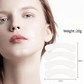 Silicone Anti Wrinkle Stickers, Nose and Mouth Stickers, Sticker Set for Forehead, Cheek, Chin, Anti Aging, Skin Lift, 85% Sale~16742