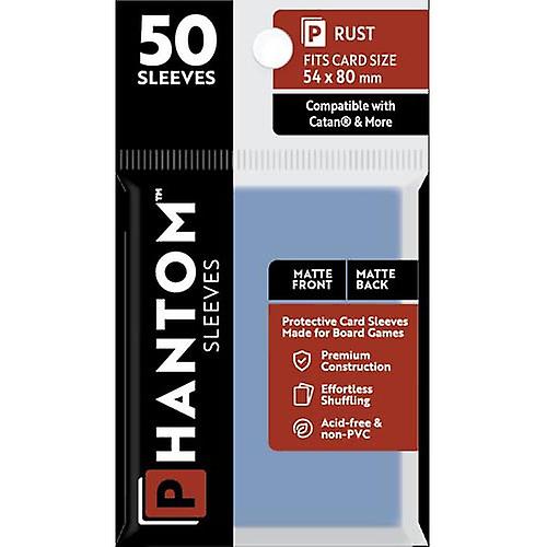 MATTE MATTE High Quality Rust Phantom Sleeves 50 Pieces Fir Card Size 57x80mm