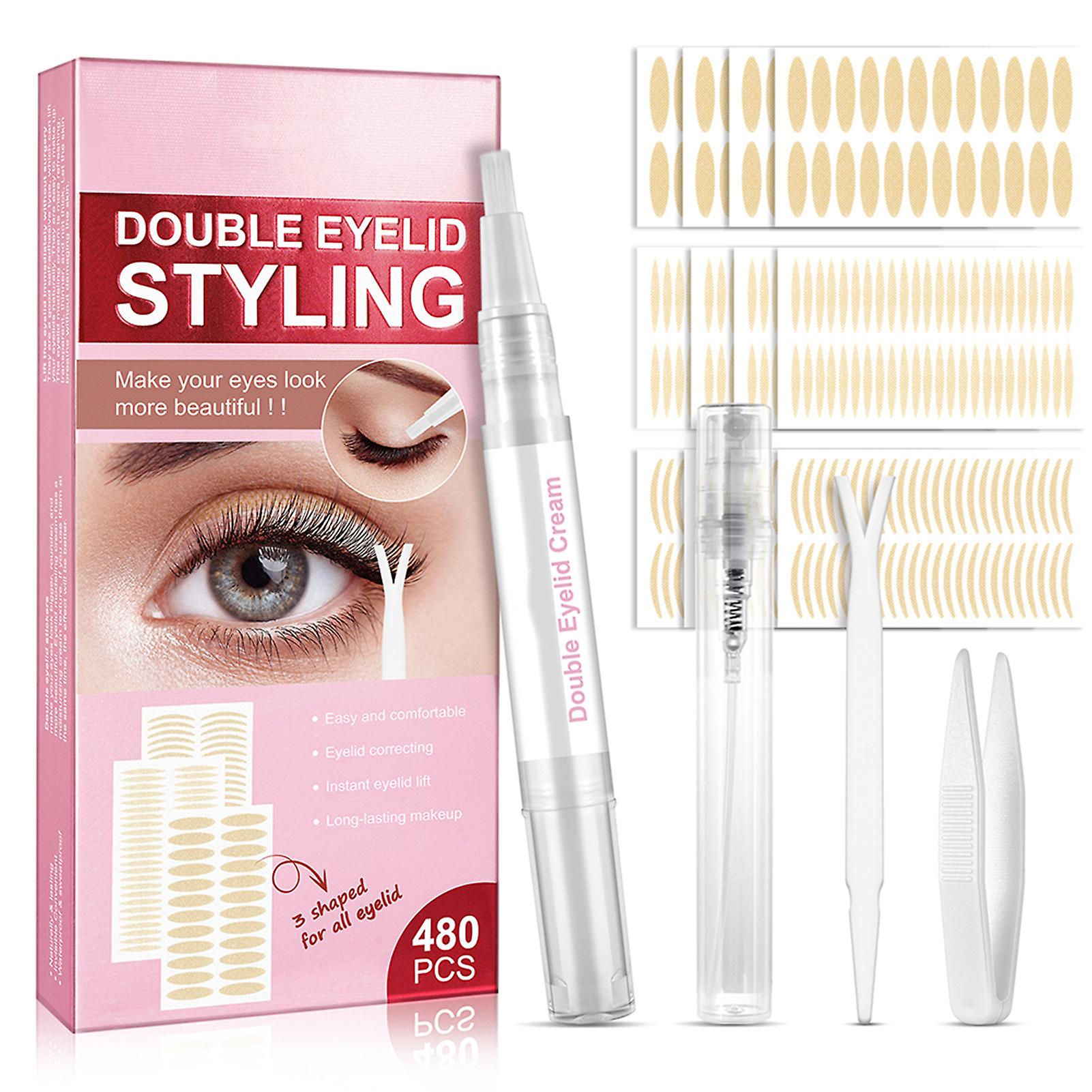 アイテープ粘着式まぶたテープステッカー(女性用メイクアップツール)