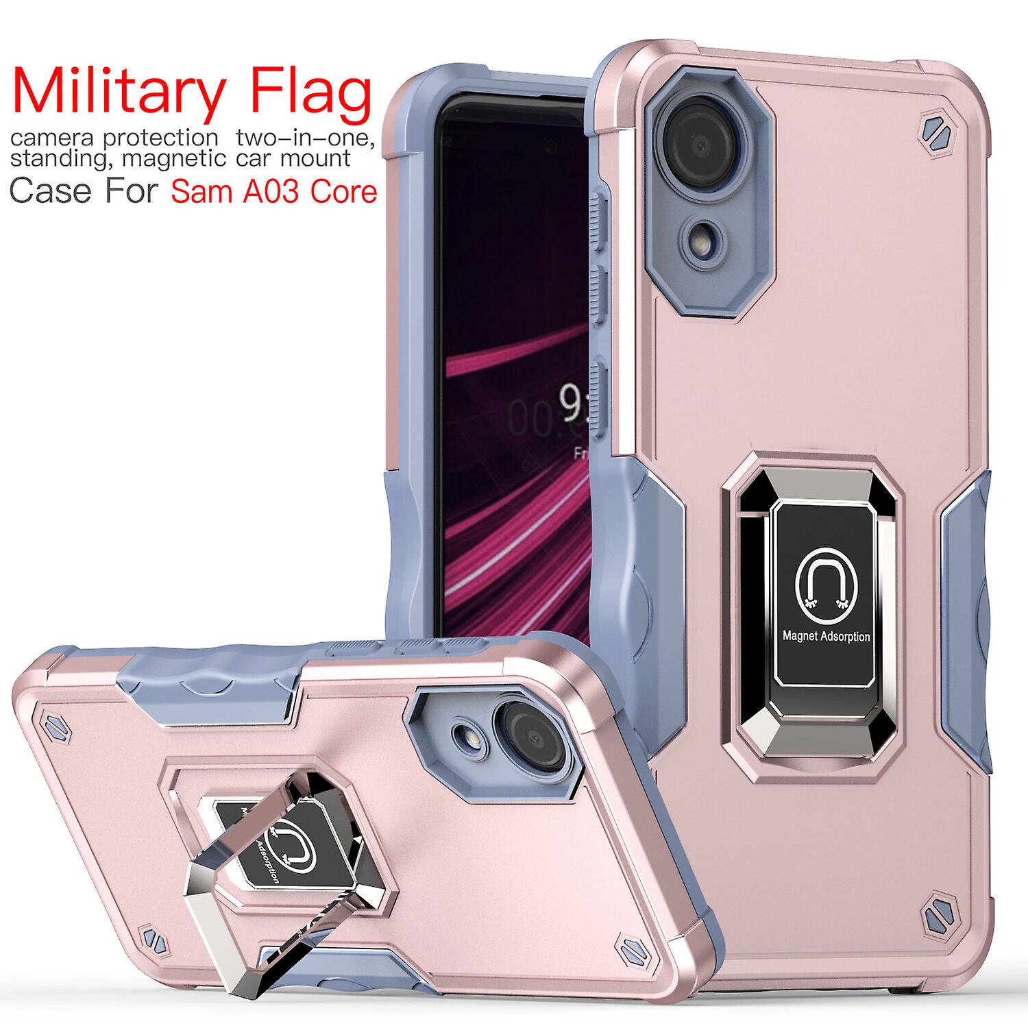 Case for Samsung A03 Core Shockproof Magnetic With Ring Holder