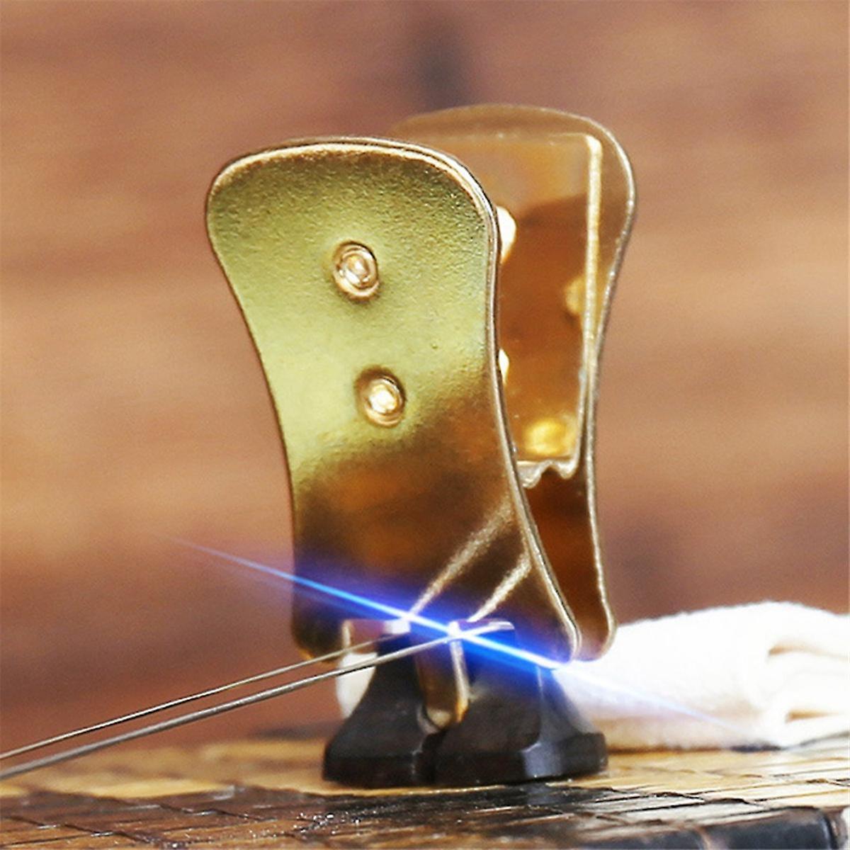 Gold-Erhu- Mute, Erhu Practice Mute, Erhu Accessories, Erhu Fittings Fiddle Mute
