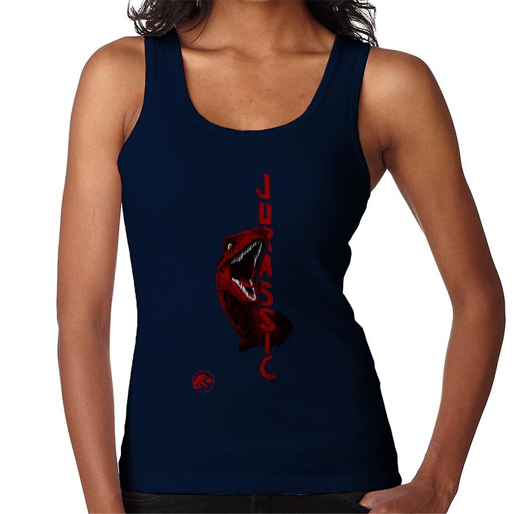 Jurassic Park Velociraptor Red Women's Vest