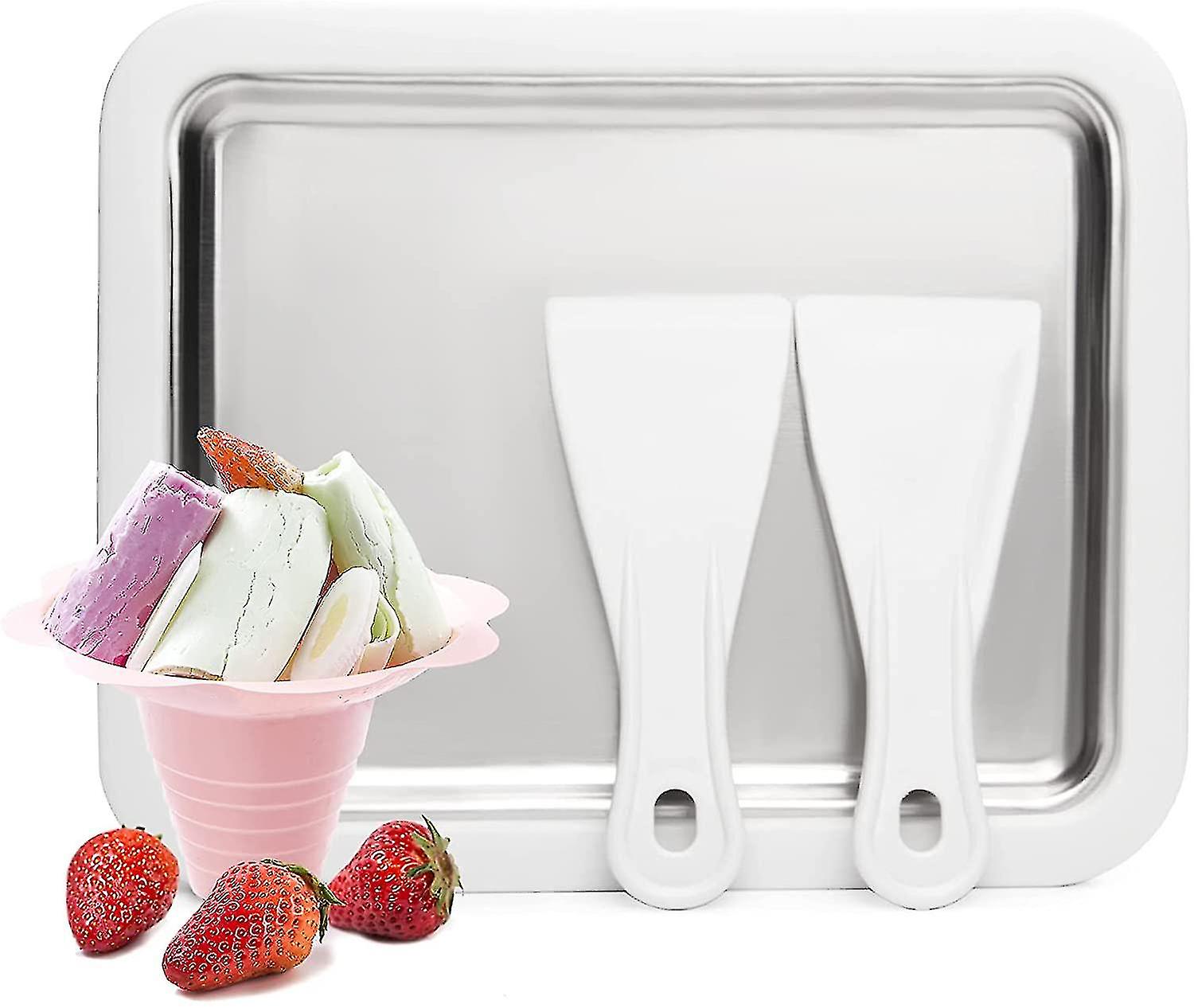 Instant Ice Cream Maker Ideal For Making Soft Serve Ice Cream Slushies Frozen Yogurt Sorbet Gelato Rolled Ice Cream