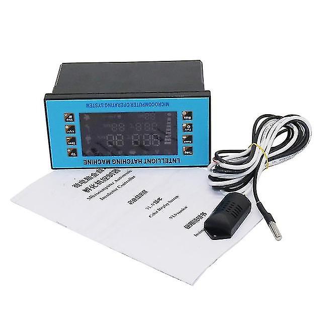 Multifunction Intelligent Color Led Screen Temperature Humidity Incubator Controller Chicken Bird Poultry Incubation Equipment