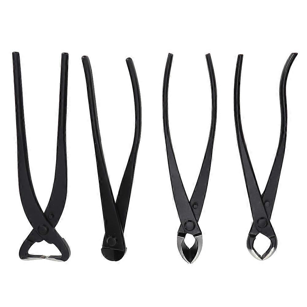 4Pcs Multifunction Bonsai Garden Plant Scissors Trimming Shears Set with Storage Bag