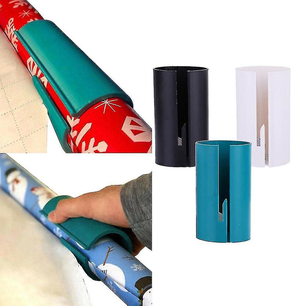 Little Elf Cutting Sliding Wrapping Paper Gift Roll Cutter Made Easy And Fun Kit