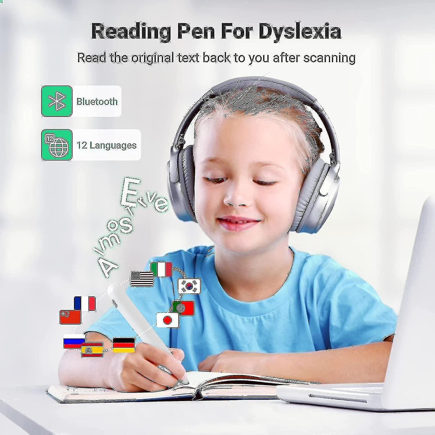 Pen Scanner, Text To Speech Device For Dyslexia, Ocr Digital Highlighter Reader Pen, Exam Reading Pe