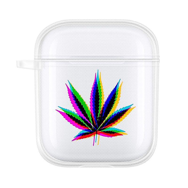 Tpu Protective Skin Case For Airpods 1 2 3 Pro Leaves Cross